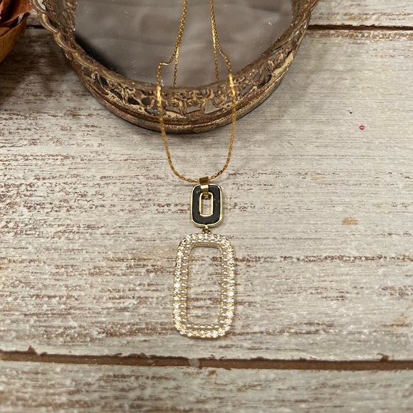 Rectangular Bar Necklace - Picture 8 of 8